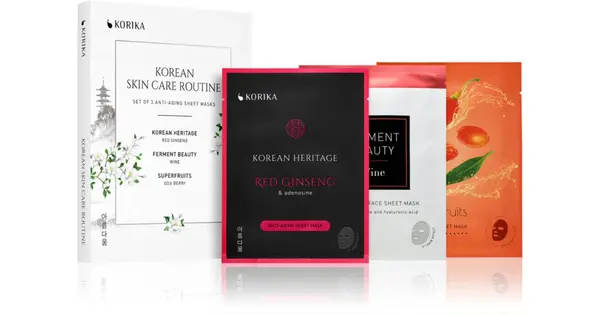 KORIKA KOREAN SKIN CARE ROUTINE anti-wrinkle set