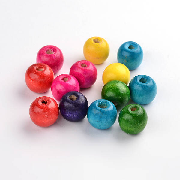 Natural Maple Wood Beads