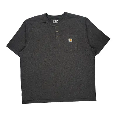 Carhartt T-Shirt - 2XL Grey Cotton Blend