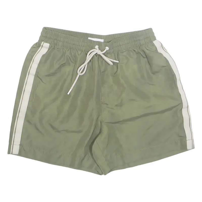 CALVIN KLEIN Mesh Lined Mens Swimming Shorts Green XS W26