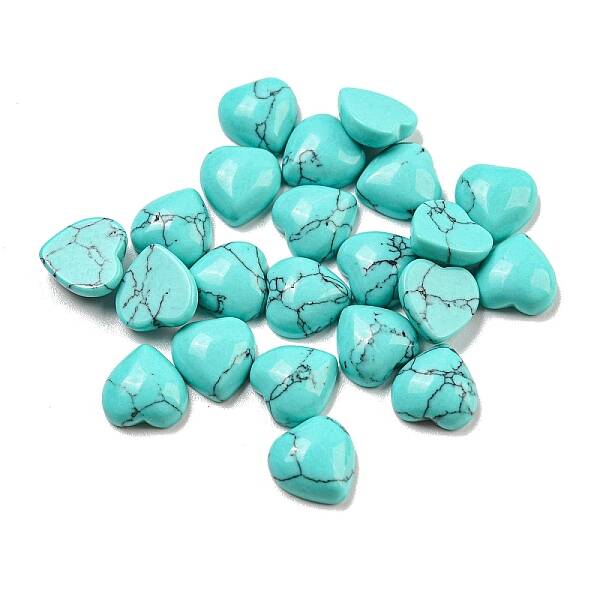 Dyed Synthetic Turquoise Cabochons