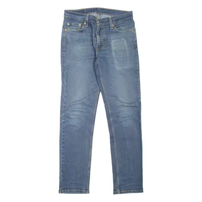 LEVI'S 511 Jeans Mens Blue Slim Straight Stone Wash W30 L32