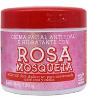 CREMA Facial Rosa Mosqueta 120g (4.1oz) - Facial Rose Hip Seed Cream 4.1oz - Moisturizing Skincare for Skin Health and Hydrat...
