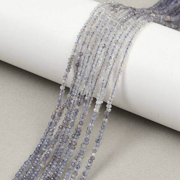 Natural Iolite Beads Strands