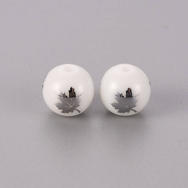 Electroplate Glass Beads