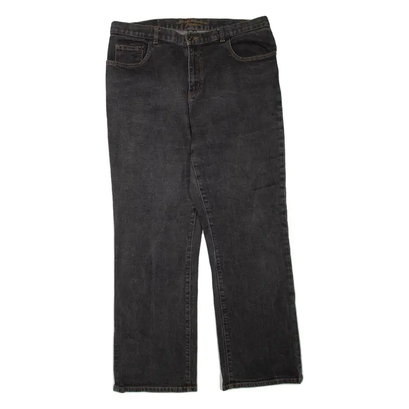 LAUREN RALPH LAUREN Womens Jeans Grey Regular Bootcut W36 L30