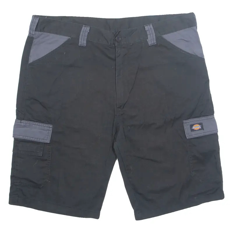 DICKIES Mens Workwear Shorts Black XL W38