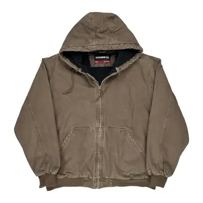 Wolverine Jacket - 2XL Brown Cotton | Size: xx-large