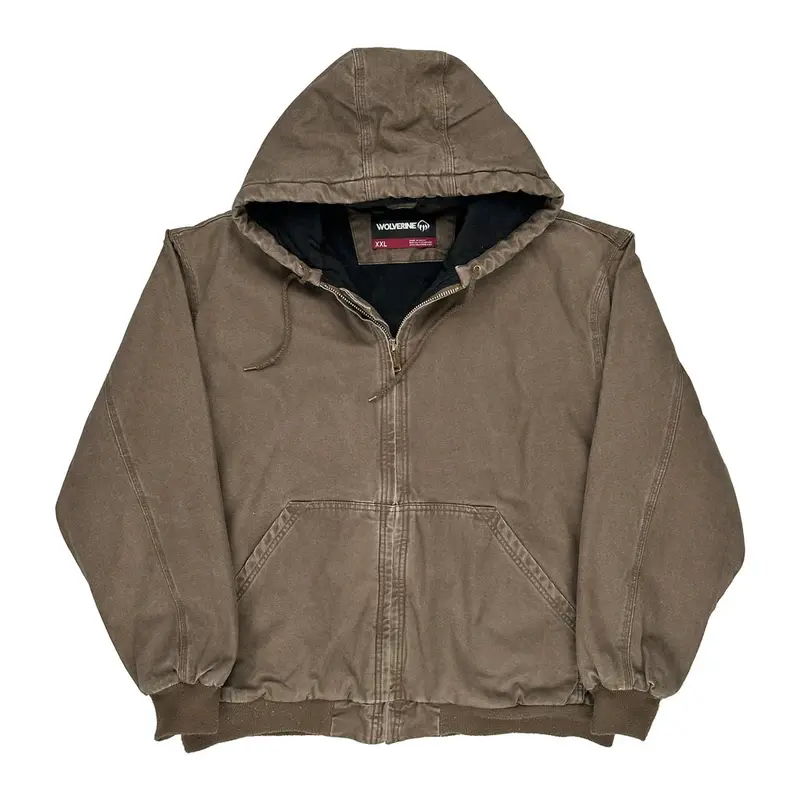 Wolverine Jacket - 2XL Brown Cotton | Size: xx-large