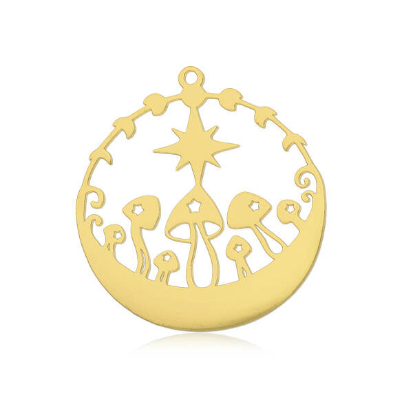 Autumn Theme 201 Stainless Steel Pendants