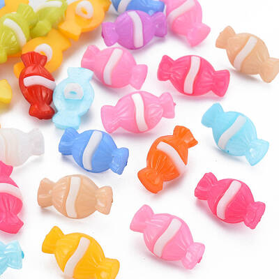 1-Hole Plastic Buttons