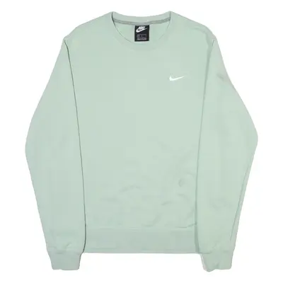 NIKE Mens Sweatshirt Green L
