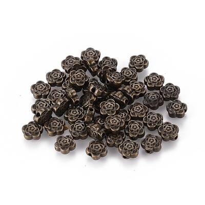 Tibet Bronze Metal Beads