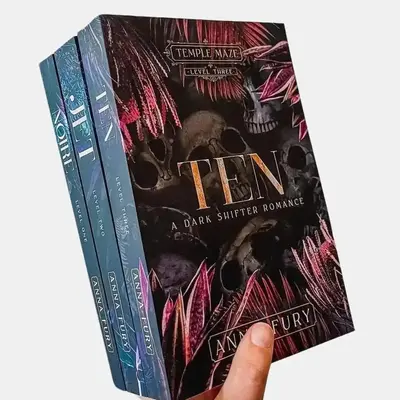 Temple Maze Spicy Dark Fantasy Omegaverse Complete Series Book Bundle - Discreet Covers with Spicy Art Prints
