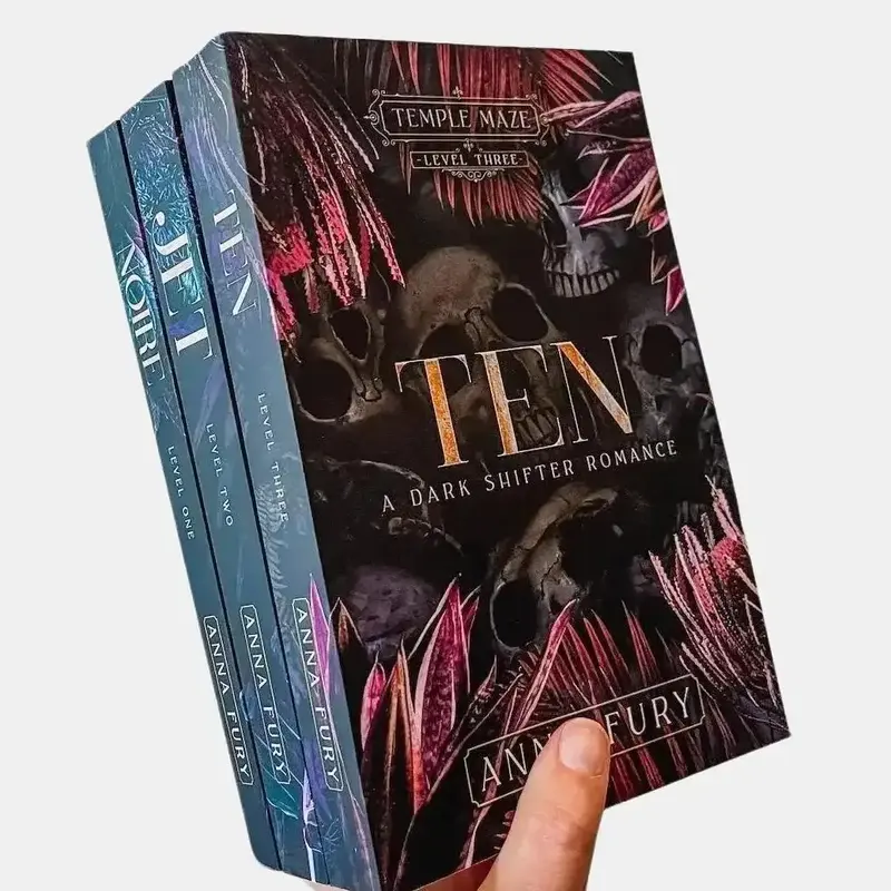 Temple Maze Spicy Dark Fantasy Omegaverse Complete Series Book Bundle - Discreet Covers with Spicy Art Prints
