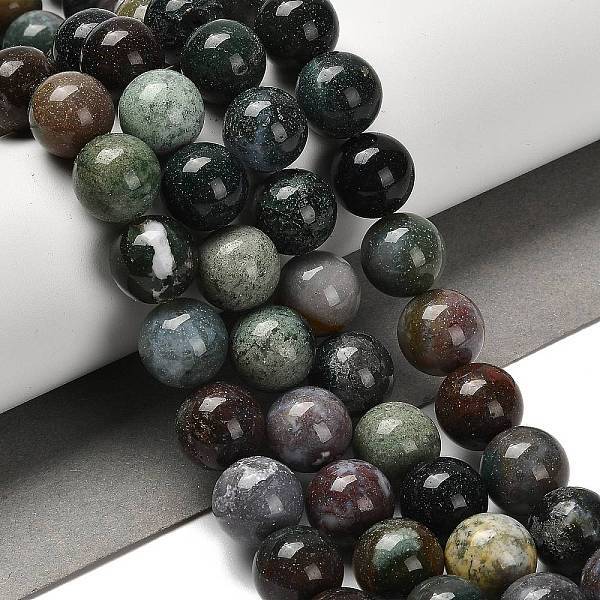 Natural Indian Agate Beads Strands