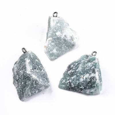 Natural Green Aventurine Pendants