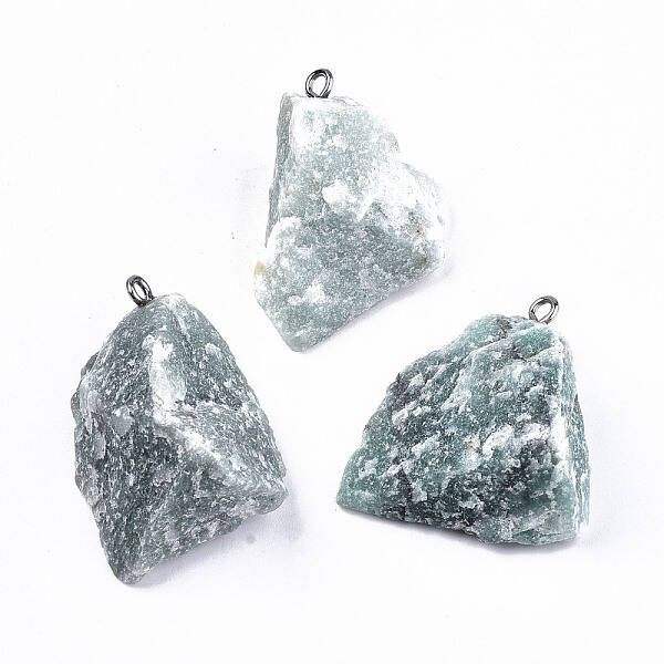 Natural Green Aventurine Pendants