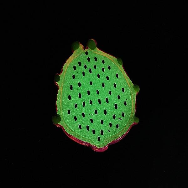 Luminous Resin Fruit Slice Display Decoration
