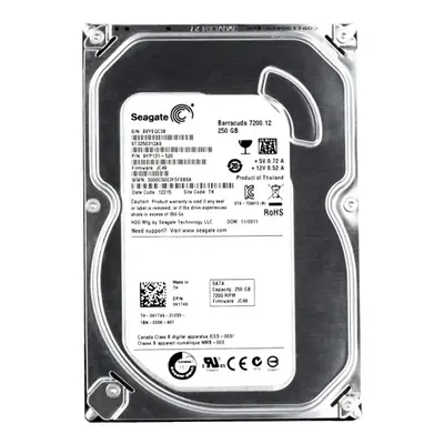0V174X Dell 250GB 7200RPM SATA 6Gb/s 8MB Cache 3.5-Inch Hard Drive
