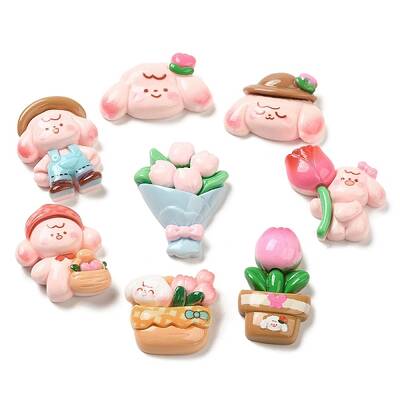 Cartoon Opaque Resin Decoden Cabochons