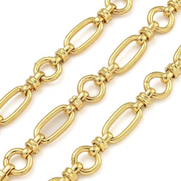 Ion Plating(IP) Handmade 304 Stainless Steel Oval Link Chains