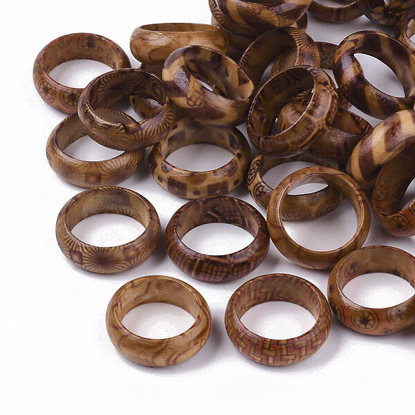 Wood Thumb Rings