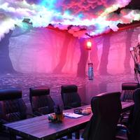 3D Thundercloud LED lights, cotton lightning cloud, colorful ambient night lights DIY creative cloud lights, game room garage...