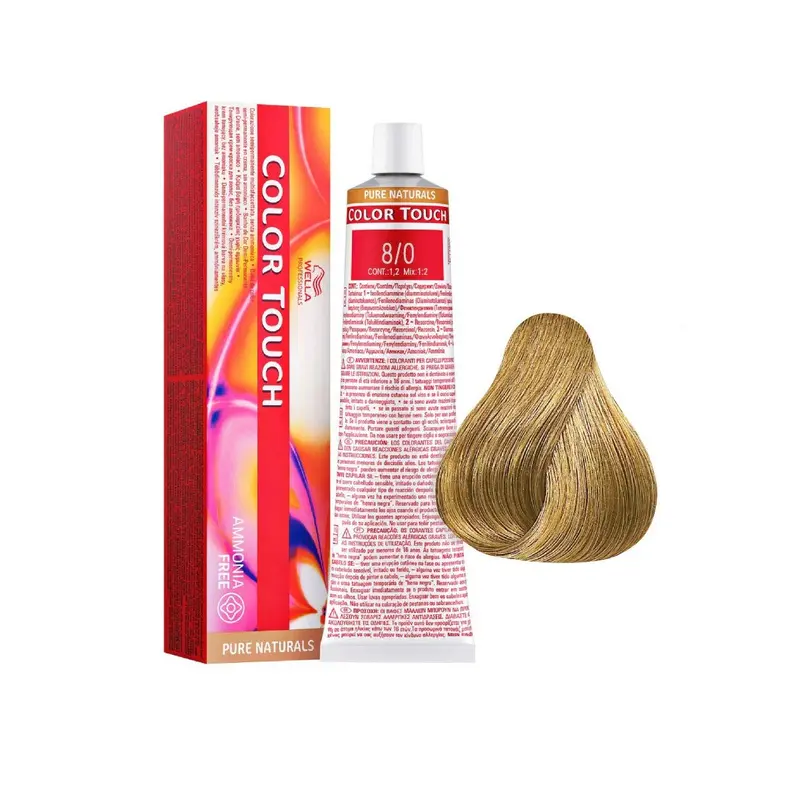 Hair dye Wella Color Touch 60ml 8/0