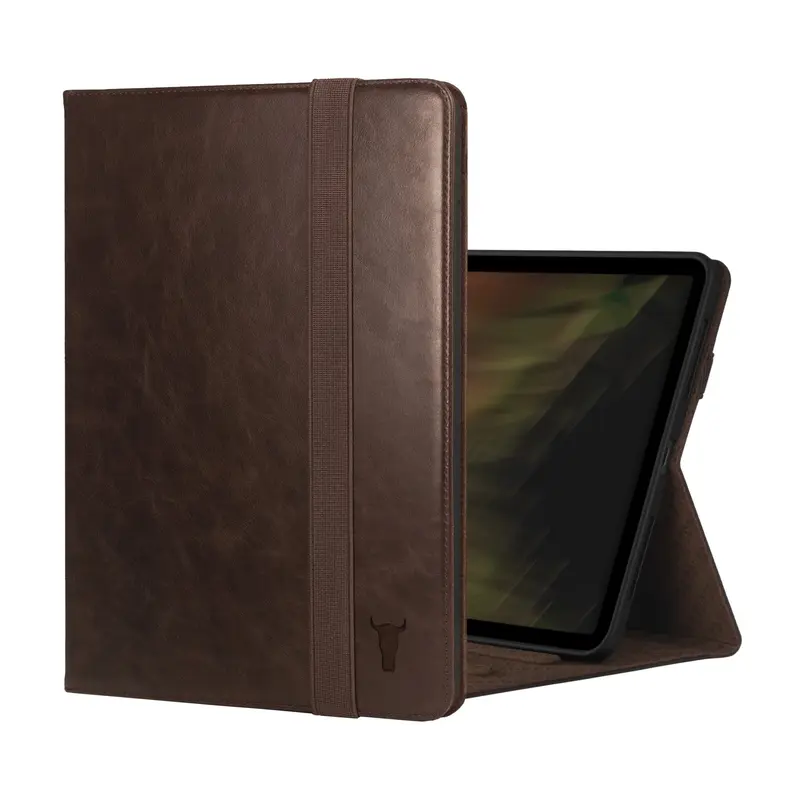 Apple iPad Pro 11-inch Leather Case (M5 2025 & M4 2024) - Dark Brown
