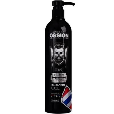 Shaving gel Morfose Ossion Premium Barber Line 3 in 1 700 ml