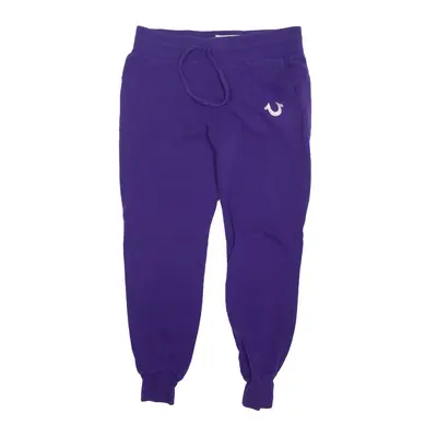 TRUE RELIGION Joggers Purple Tapered Womens M W31 L25