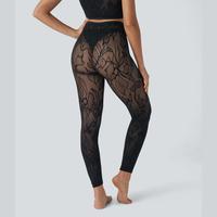 Halara Seamless Flow High Waisted Cut Out Casual 7/8 Leggings#outdoorfun