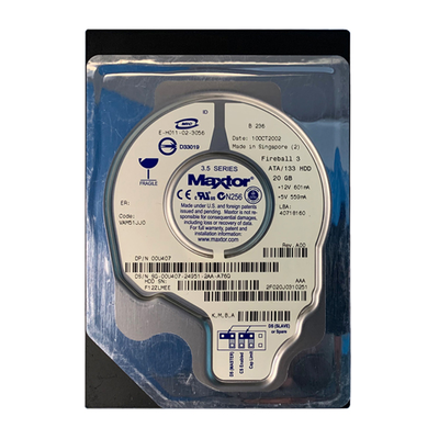 0U407 Dell 20GB 5400RPM IDE Ultra ATA/100 (ATA-6) 2MB Cache 3.5-Inch Hard Drive