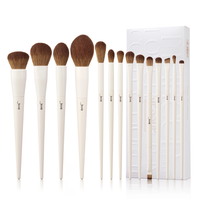 Jessup Makeup Brushes Set 14Pcs Makeup Brushes Kits Premium Synthetic Powder Foundation Contour Blush Make Up Brush Tool, Lig...
