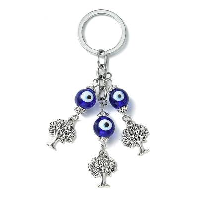 Alloy Tree of Life Pendant Keychain
