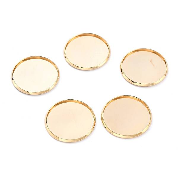 304 Stainless Steel Cabochon Settings