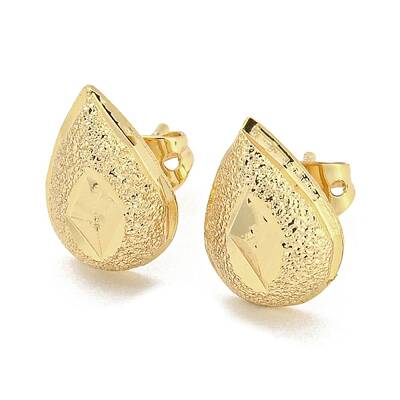 Brass Ear Studs
