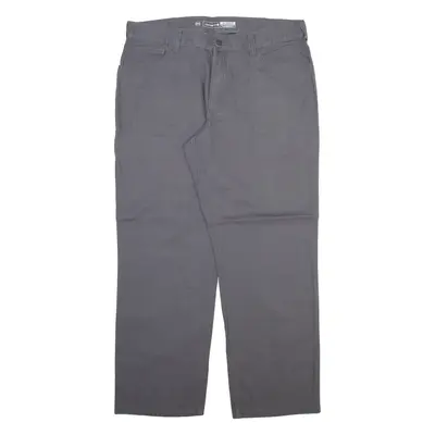 CARHARTT Mens Trousers Grey Relaxed Straight W36 L30