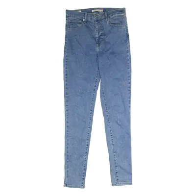 LEVI'S Mile High Super Womens Jeans Blue Regular Skinny W28 L30