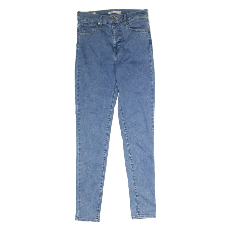 LEVI'S Mile High Super Womens Jeans Blue Regular Skinny W28 L30
