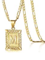 Letter Pendant Necklace, Fashion Jewelry for Party, Daily Clothing Decor, Trendy All-match & Exquisite Jewelry for Birthday G...