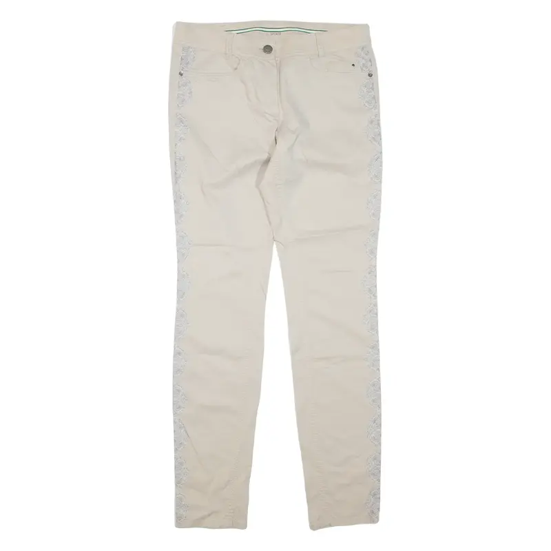 MARC CAIN Womens Trousers Beige Regular Skinny W30 L32