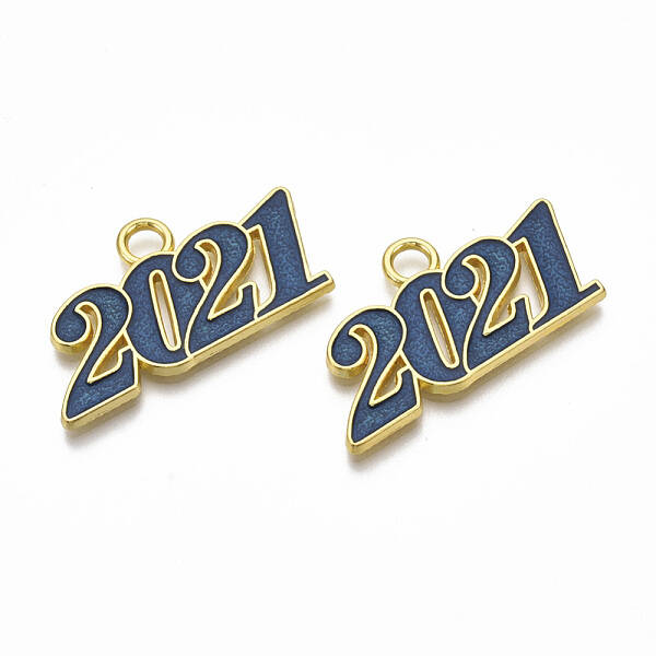 Alloy Enamel Pendants