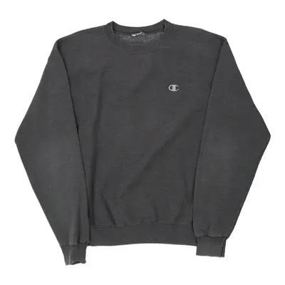 Champion Sweatshirt - Medium Grey Cotton Blend