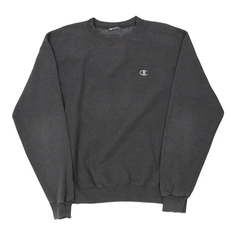 Champion Sweatshirt - Medium Grey Cotton Blend
