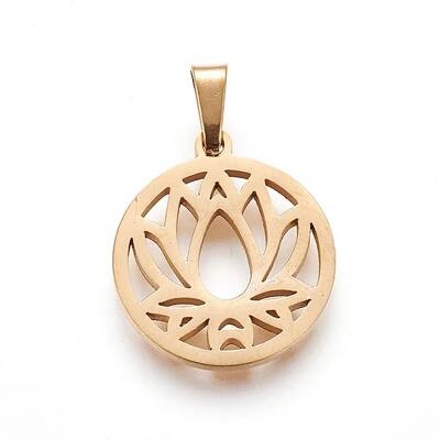 Ion Plating(IP) 304 Stainless Steel Pendants