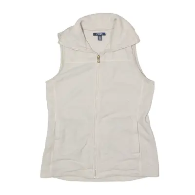 CHAPS Fleece Gilet Cream Womens S
