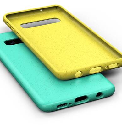 Phone Case Silicone Eco-Friendly Degradable Rubber Phone Cover For Samsung Galaxy Back Cover