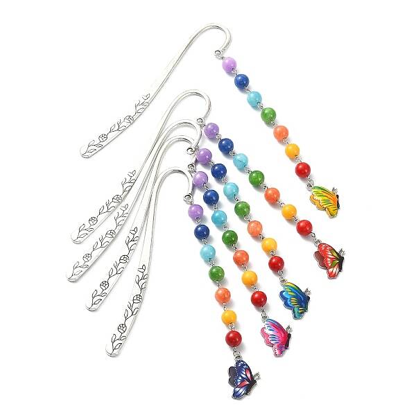 Natural Mashan Jade Hook Bookmarks